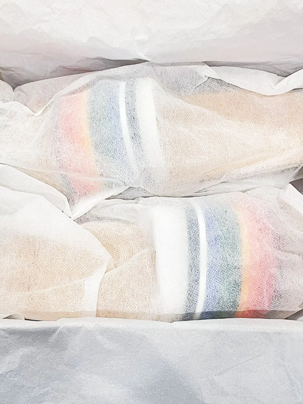 Pendleton Crater Lake National Park Slide Sandals Rainbow Stripe Size 8